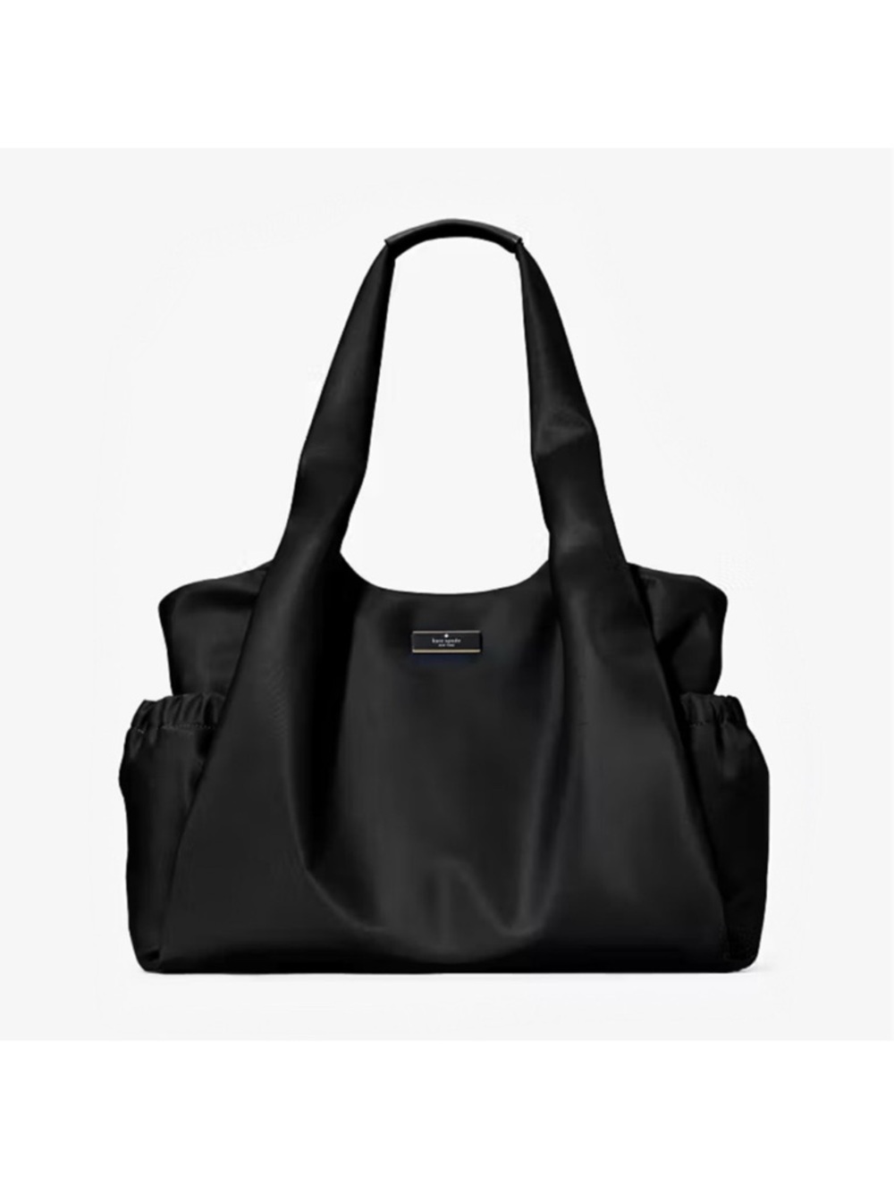 Kate Spade Carter Nylon Large Baby Bag Babybag, Black NEW NWT